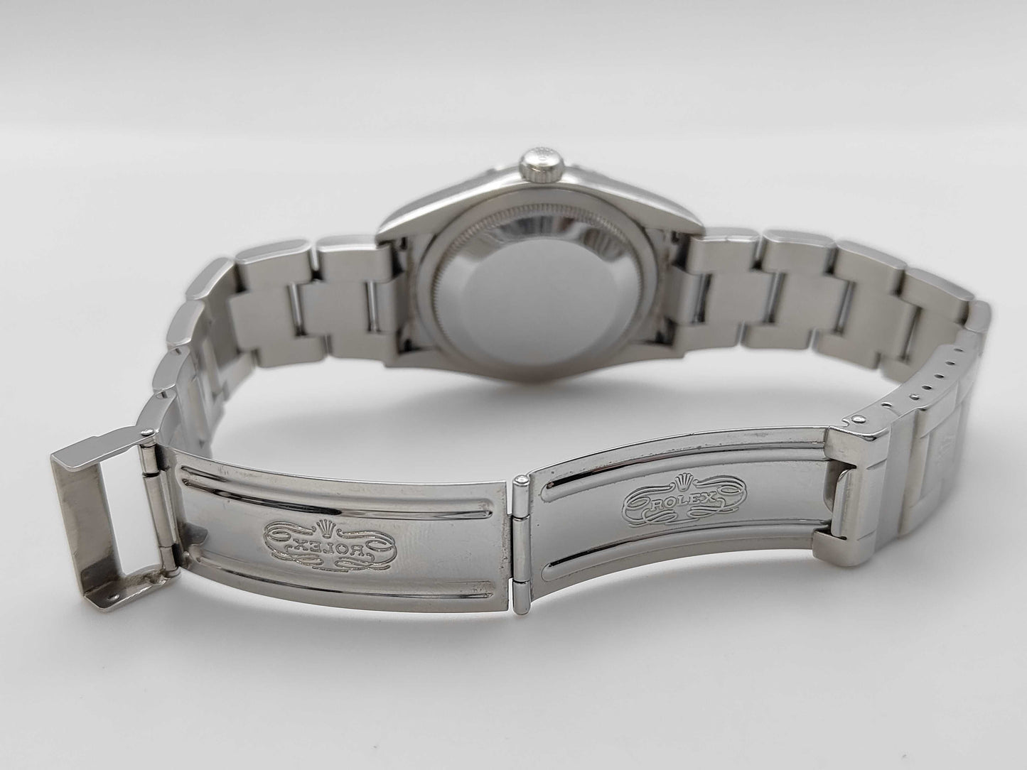 ROLEX 114270 Z493846 Black Dial Oyster Bracelet Men's Watch