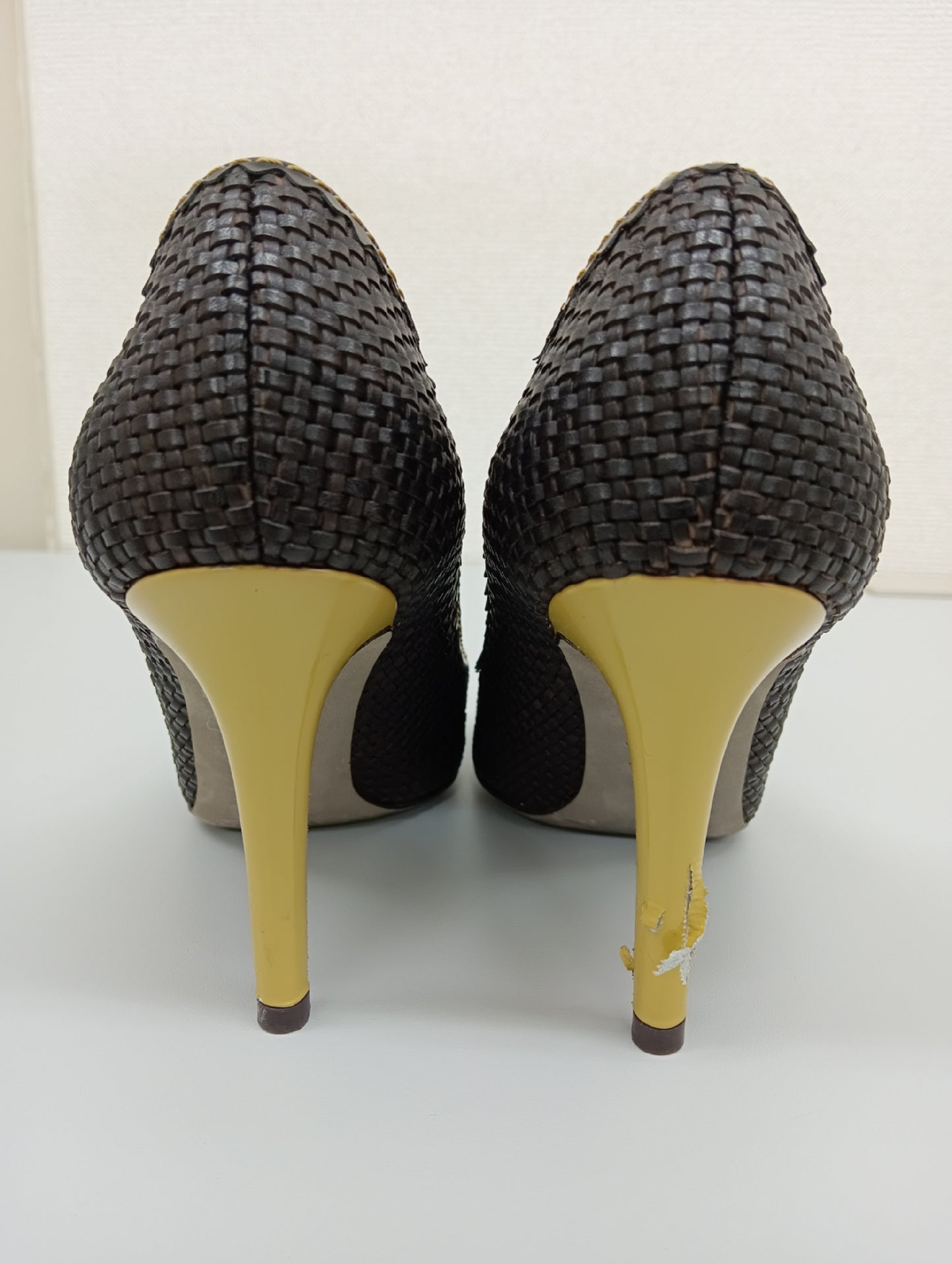 Sergio Rossi Leather Pumps Brown Size 37 1/2