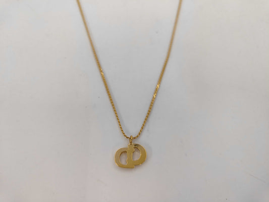 Dior CD logo necklace