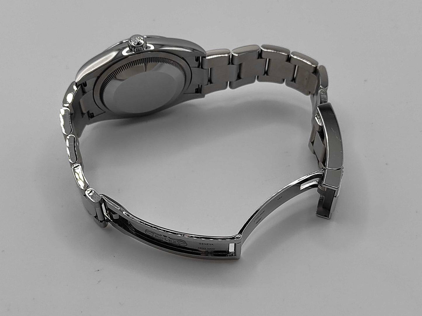 ROLEX 126200 743KV911 White Dial Oyster Bracelet Men's Watch