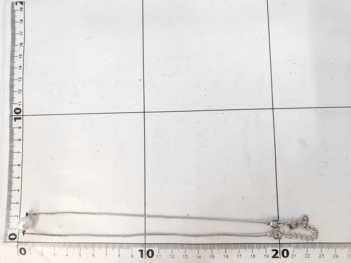 Dior Pearl Silver Necklace