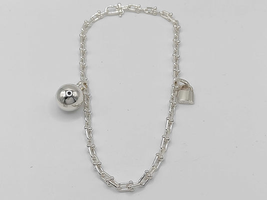 Tiffany & Co. Tiffany HardWear Small Wrap Bracelet, Large, Ag925, 45.7g, Bracelet/Bangle