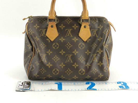 LOUIS VUITTON Monogram Louis Vuitton Speedy 25 Boston Bag