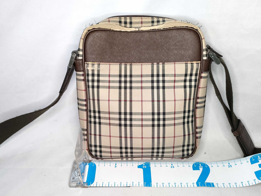 BURBERRY Nova Check Shoulder Bag
