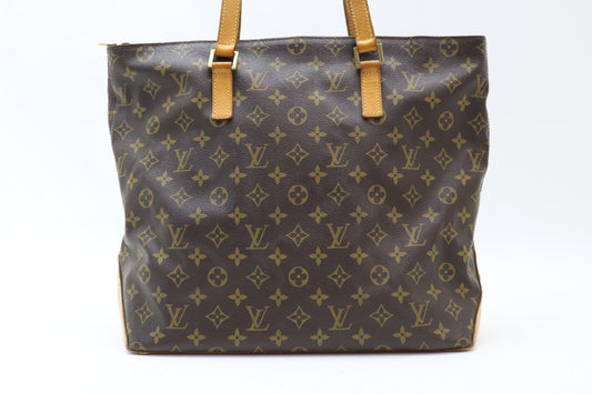 LOUIS VUITTON Monogram Cabas Piano Tote Bag
