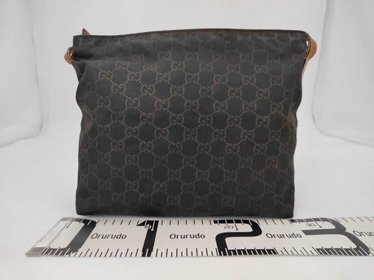 GUCCI GG Nylon Shoulder Bag