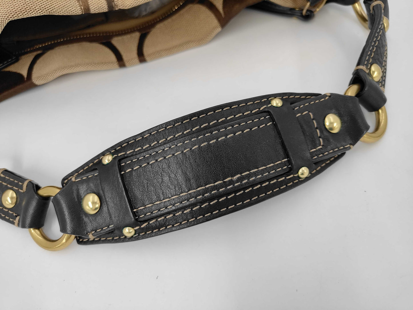 COACH Canvas Signature One-Shoulder Bag Shoulder Bag