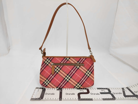 BURBERRY Nova Check Shoulder Handbag