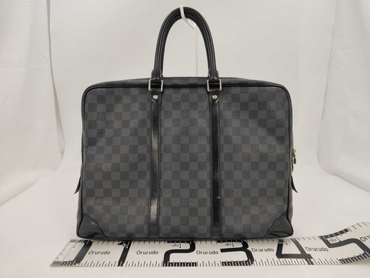 LOUIS VUITTON Damier Graphite Porte-Document Vayage Business Bag