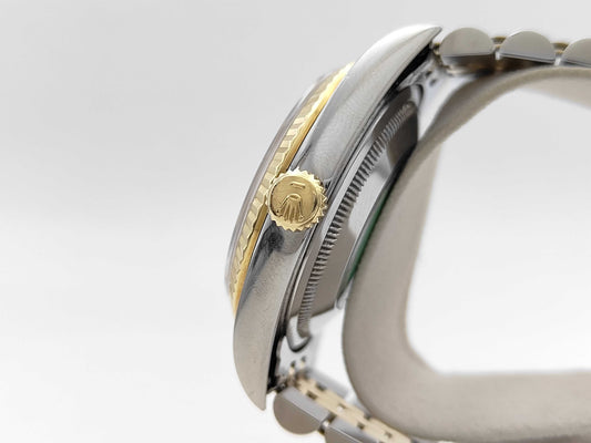 ROLEX 16233 T529979 Champagne Dial Jubilee Bracelet Boys' Watch