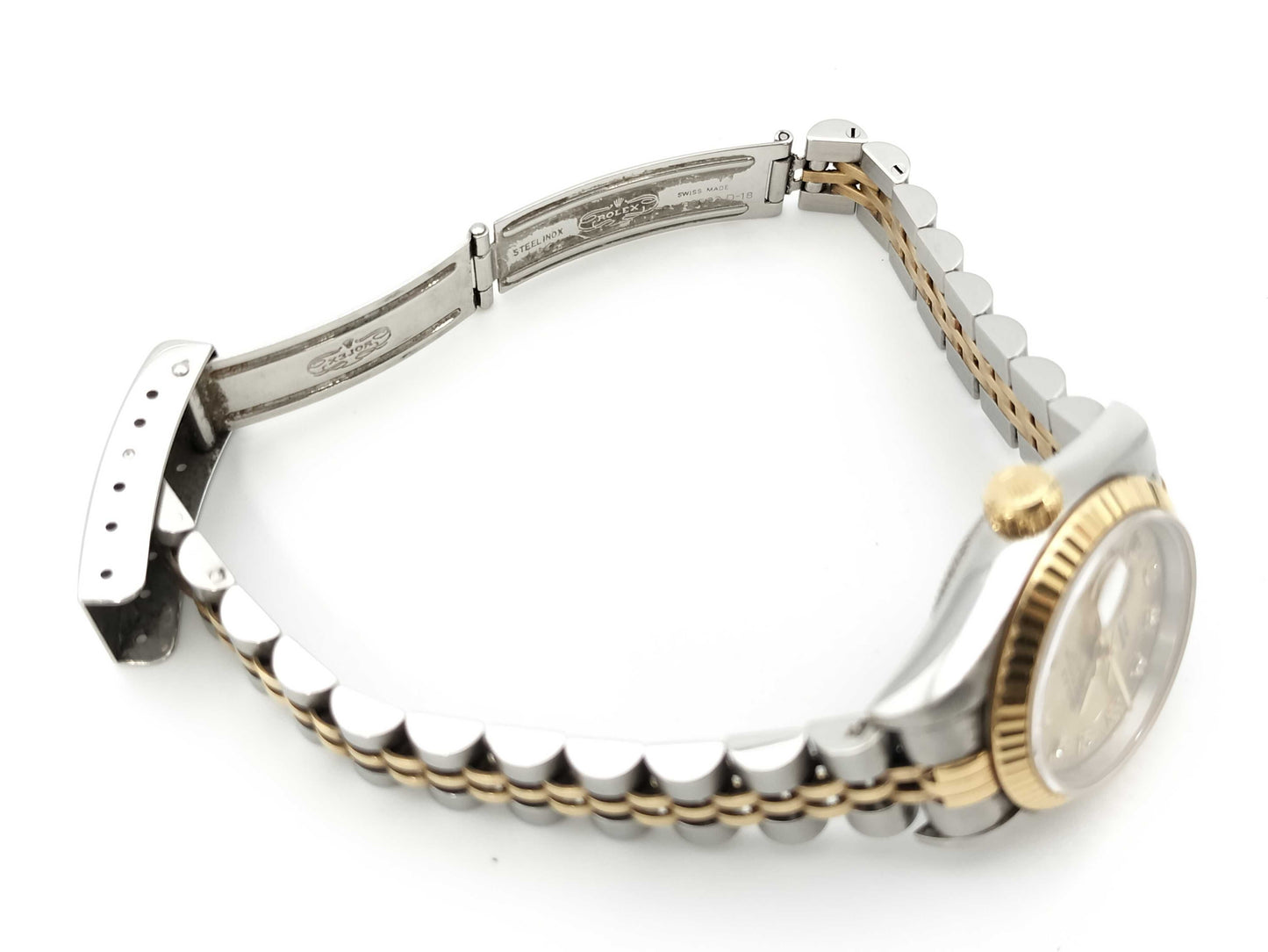 ROLEX 69173G T383858 Champagne Dial Jubilee Bracelet Women's Watch