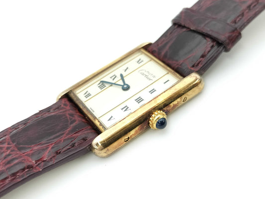 Cartier Must Tank 590005 23532 Quartz Women's Watch