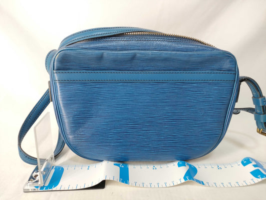 LOUIS VUITTON Epi Louis Vuitton Epi Jone Fille Shoulder Bag Blue Shoulder Bag