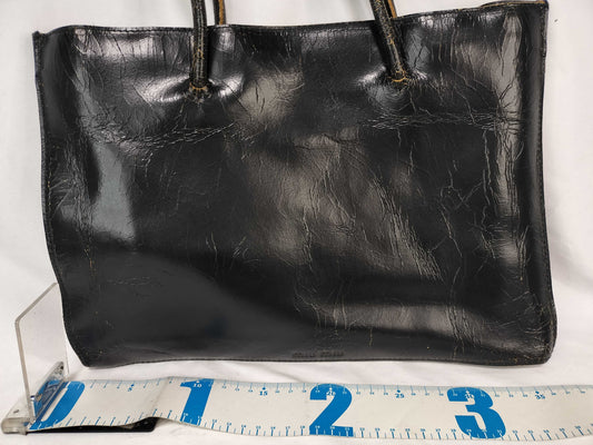 Miu Miu Leather Tote Bag