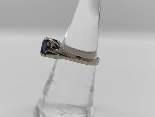 Sapphire K14WG 3.3g Ring