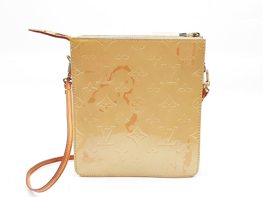 LOUIS VUITTON Vernis Motto Shoulder Bag