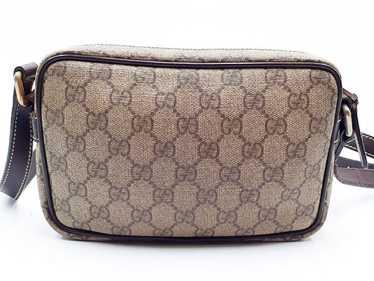 GUCCI GG Supreme Leather 201447 Shoulder Bag