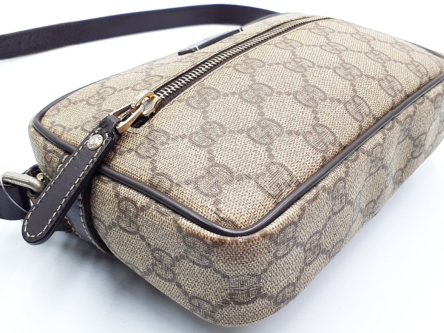 GUCCI GG Supreme Leather 201447 Shoulder Bag