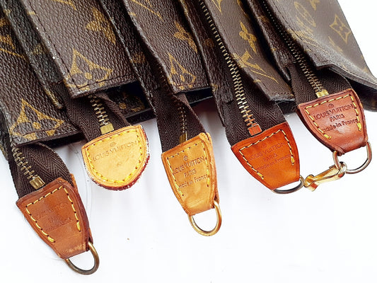 LOUIS VUITTON Monogram Bucket Pouch 5-Piece Set