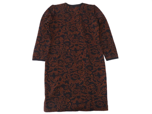 Yves Saint Laurent patterned knit dress