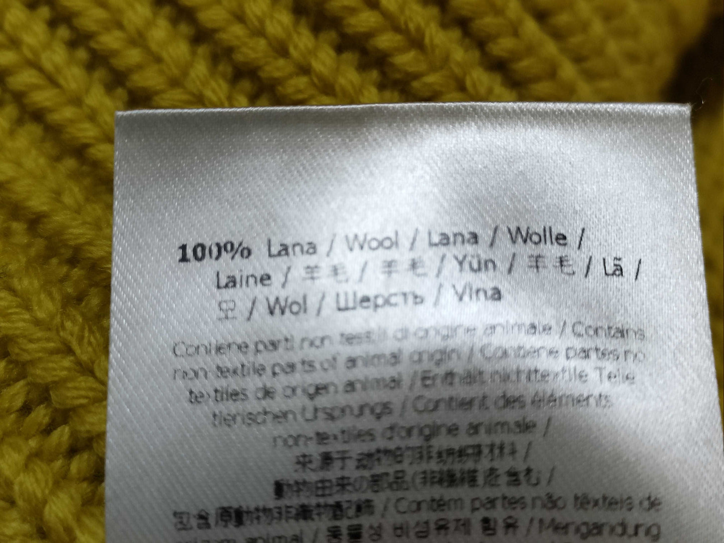 FENDI Men's FENDI Current Tag Wool Loose Knit Sweater Top