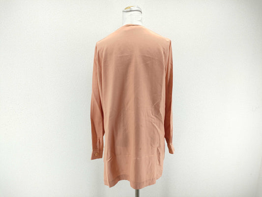 CELINE 100% Silk Tunic Blouse Shirt