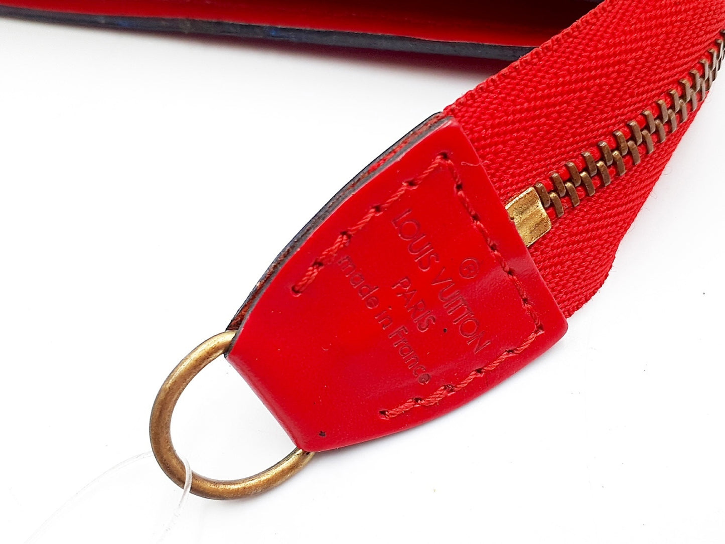 LOUIS VUITTON Epi Pochette Accessoires Castilian Red Pouch