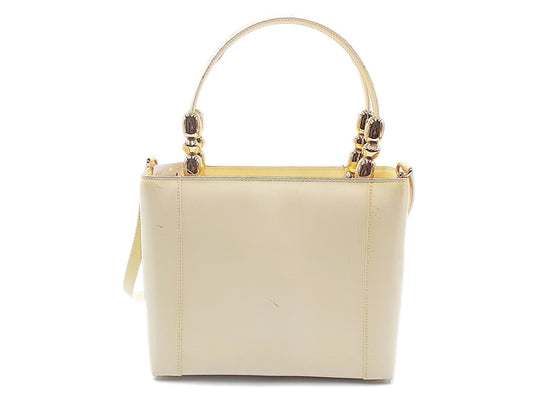 Dior 2-way handbag with strap, Maris Pearl, and gold hardware
