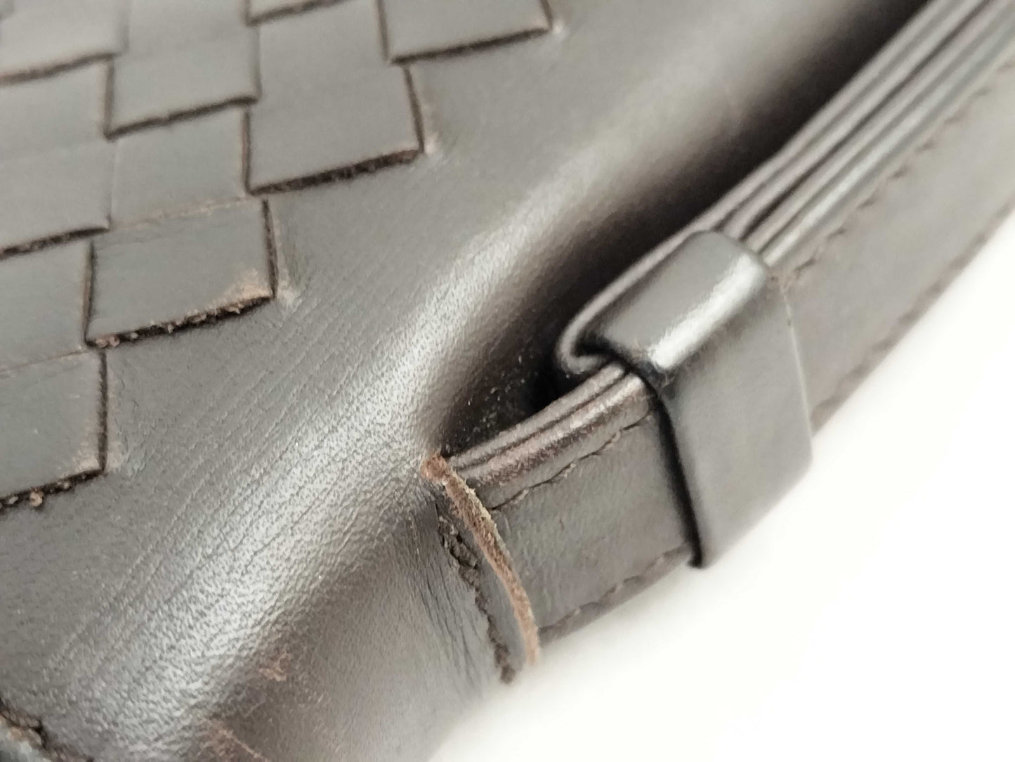 BOTTEGA VENETA Intrecciato Bottega Organizer Long Wallet Intrecciato Wallet