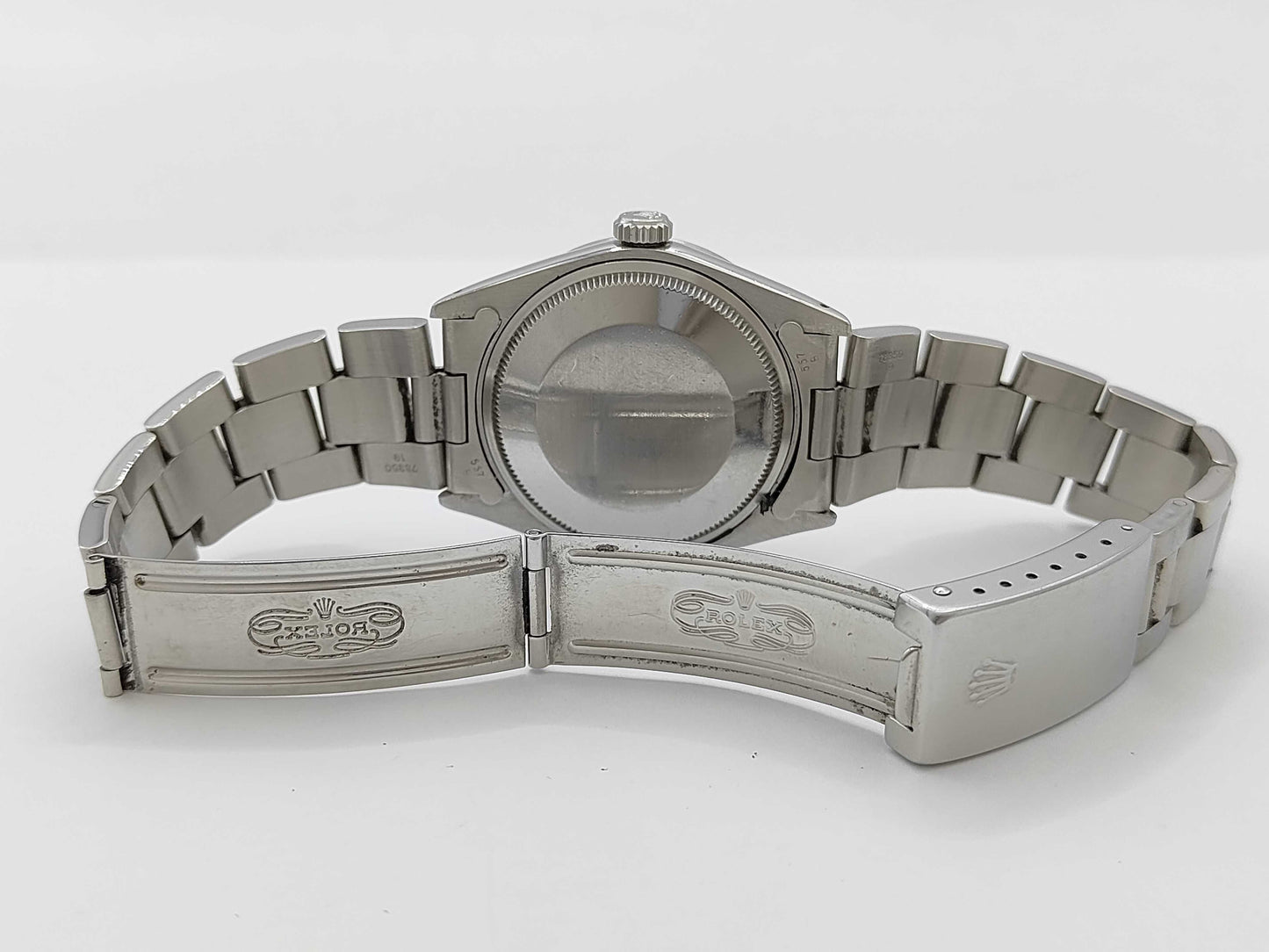 ROLEX 1501 1981998 Gray Dial Oyster Bracelet Men's Watch