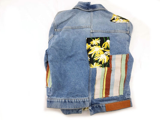 LOEWE LOEWE Patchwork Denim Jacket Jacket
