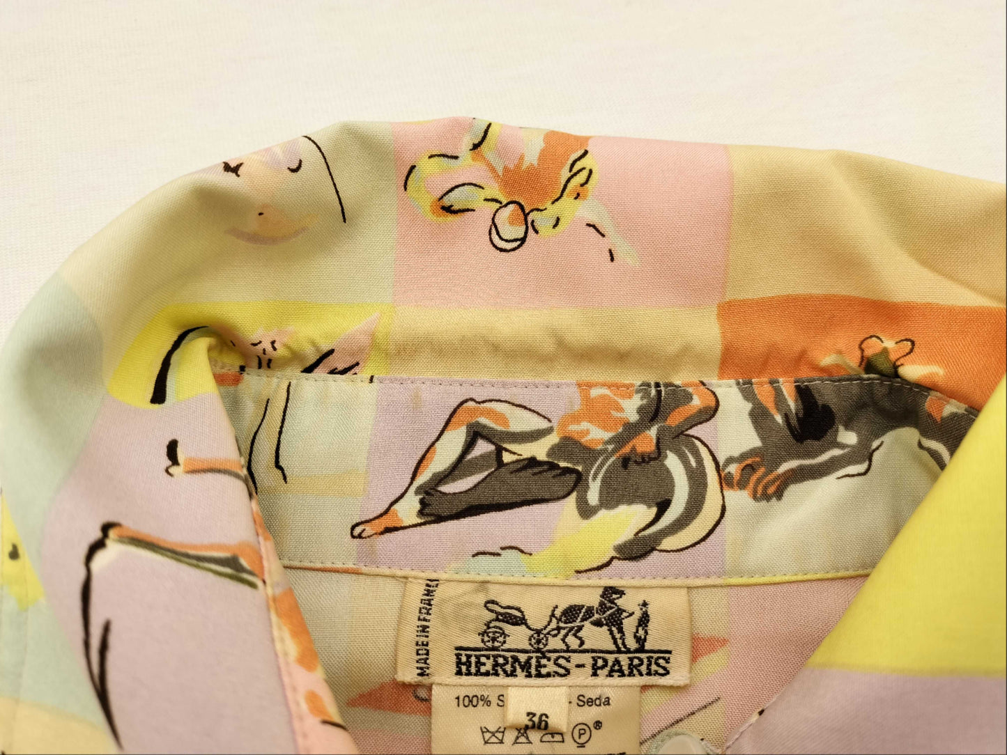 HERMES HERMES Hermes Animal Overshirt Shirt