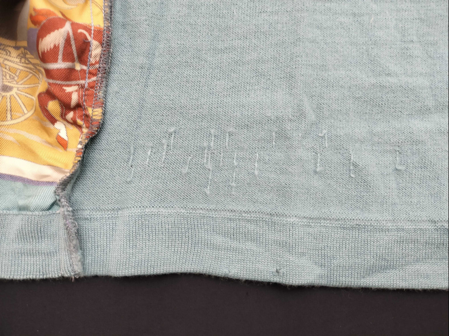 HERMES HERMES Serie Button Twill Reine Cardigan