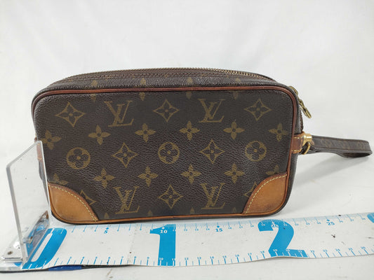 LOUIS VUITTON Monogram Louis Vuitton Marly Dragonne Second Bag