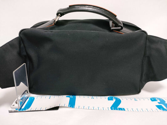 Dior Dior Leather Belt 17AW Crossbody Bag Black Waist Bag