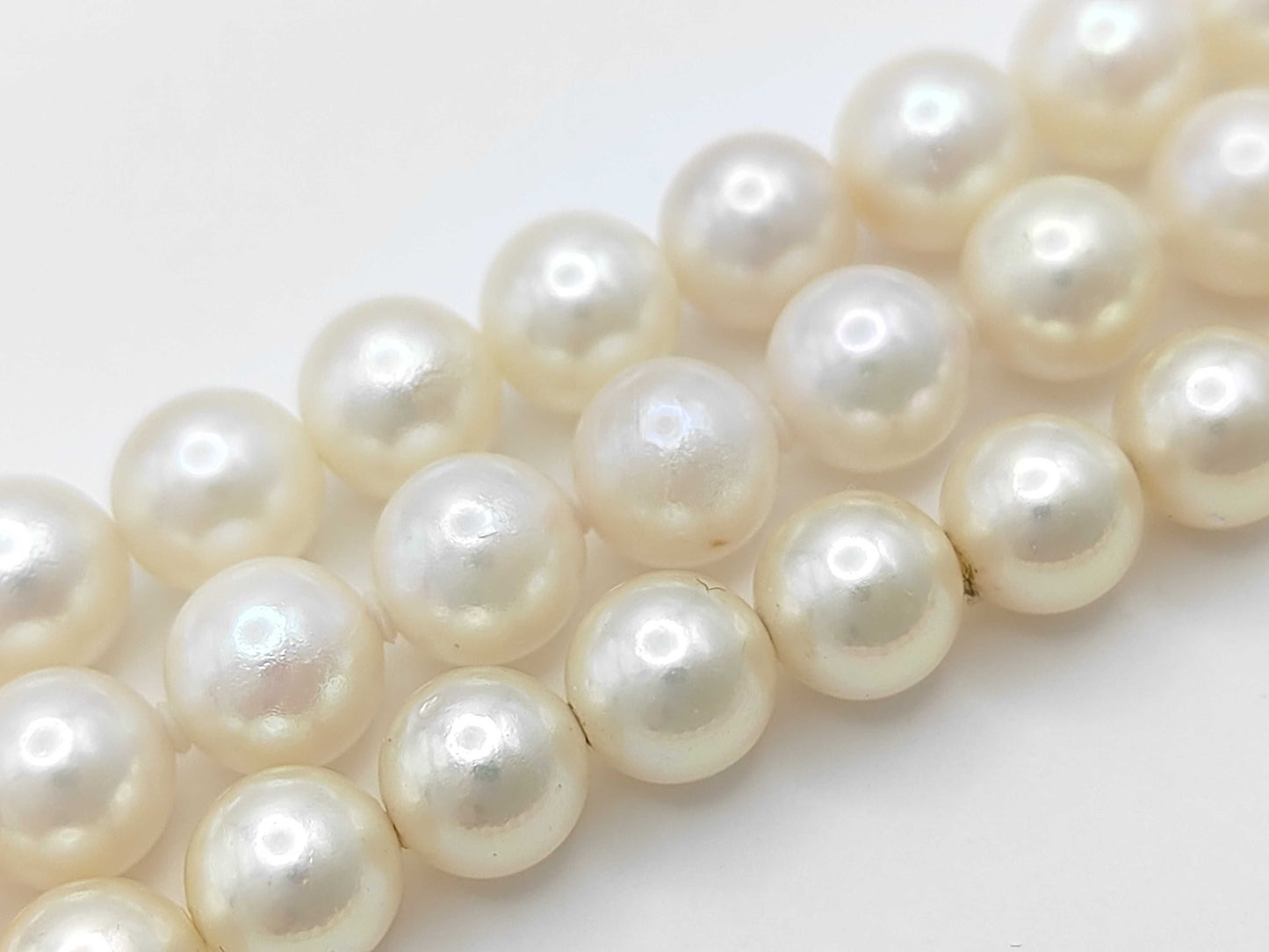 3-Piece Pearl Necklace Set 927g Sterling Silver