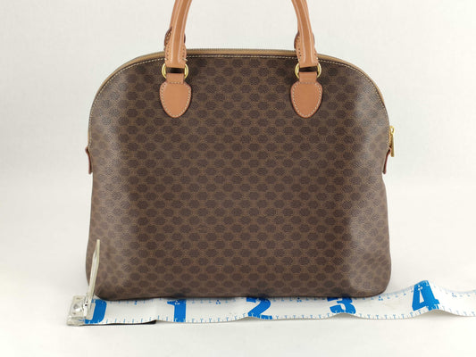 CELINE Macadam Blason Triomphe Pattern Handbag