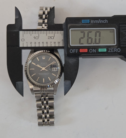 ROLEX 69174 U803911 Blue Dial Jubilee Bracelet Women's Watch