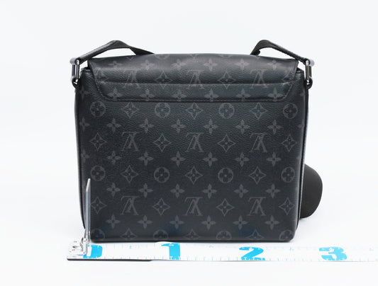 LOUIS VUITTON Monogram Eclipse District PM NV2 Shoulder Bag
