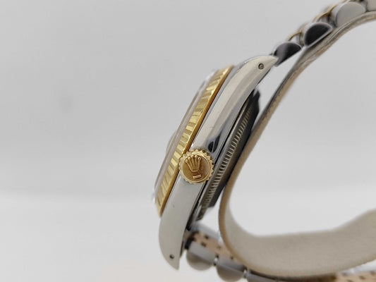 ROLEX 16233 R767538 Champagne Dial Jubilee Bracelet Boys' Watch