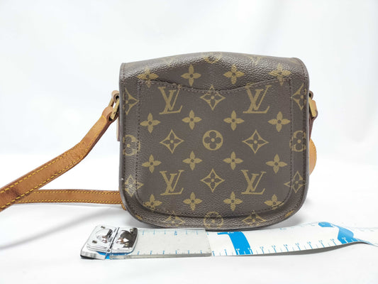 LOUIS VUITTON Monogram Saint-Cloud PM Monogram Shoulder Bag