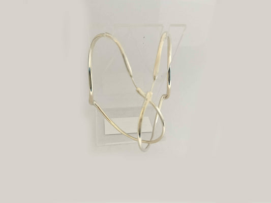 Tiffany & Co. Open Heart Tiffany & Co. Elsa Peretti Open Heart Hoop Earrings, Large Earrings