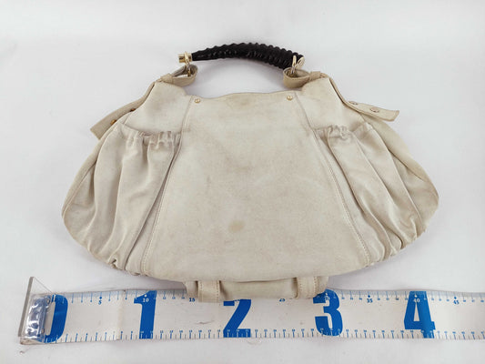 Yves Saint Laurent YSL Mombasa Suede Shoulder Bag