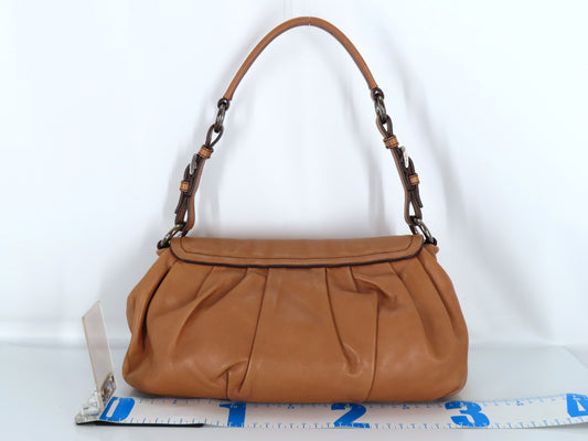 PRADA Prada Leather One-Shoulder Handbag