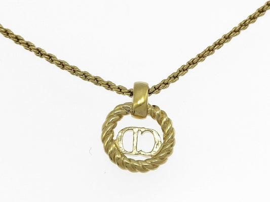Dior Circle Logo Necklace