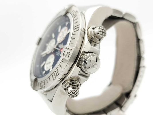 BREITLING A13371 7005836 Automatic Blue Dial Men's Watch