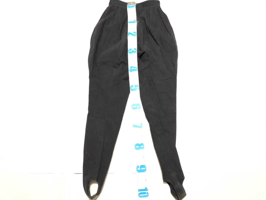 ISSEY MIYAKE 80s 1984 Brush Tag Stirrup Belt Pants JG43314 Navy Pants