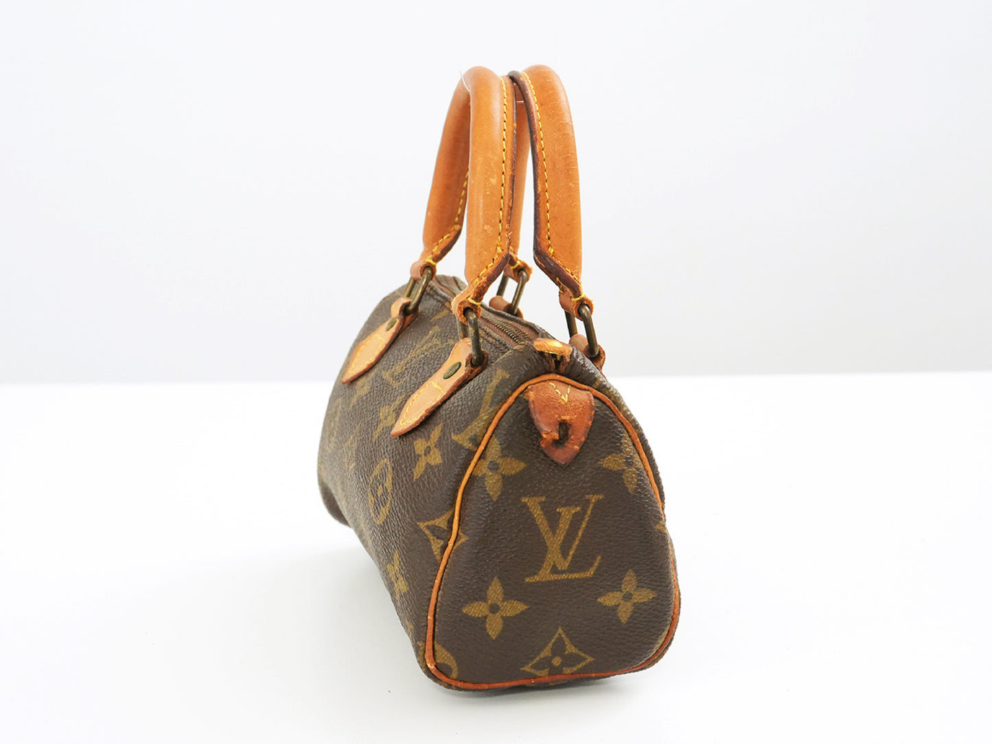 LOUIS VUITTON Monogram LOUIS VUITTON Louis Vuitton Monogram M41534 Mini Speedy Handbag Shoulder Bag Handbag