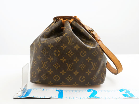 LOUIS VUITTON Monogram LOUIS VUITTON LV Monogram Petit Noe M42226 Shoulder Bag