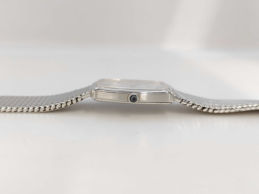 Credor 5930-5070 Quartz Silver Dial K18 Women's Watch